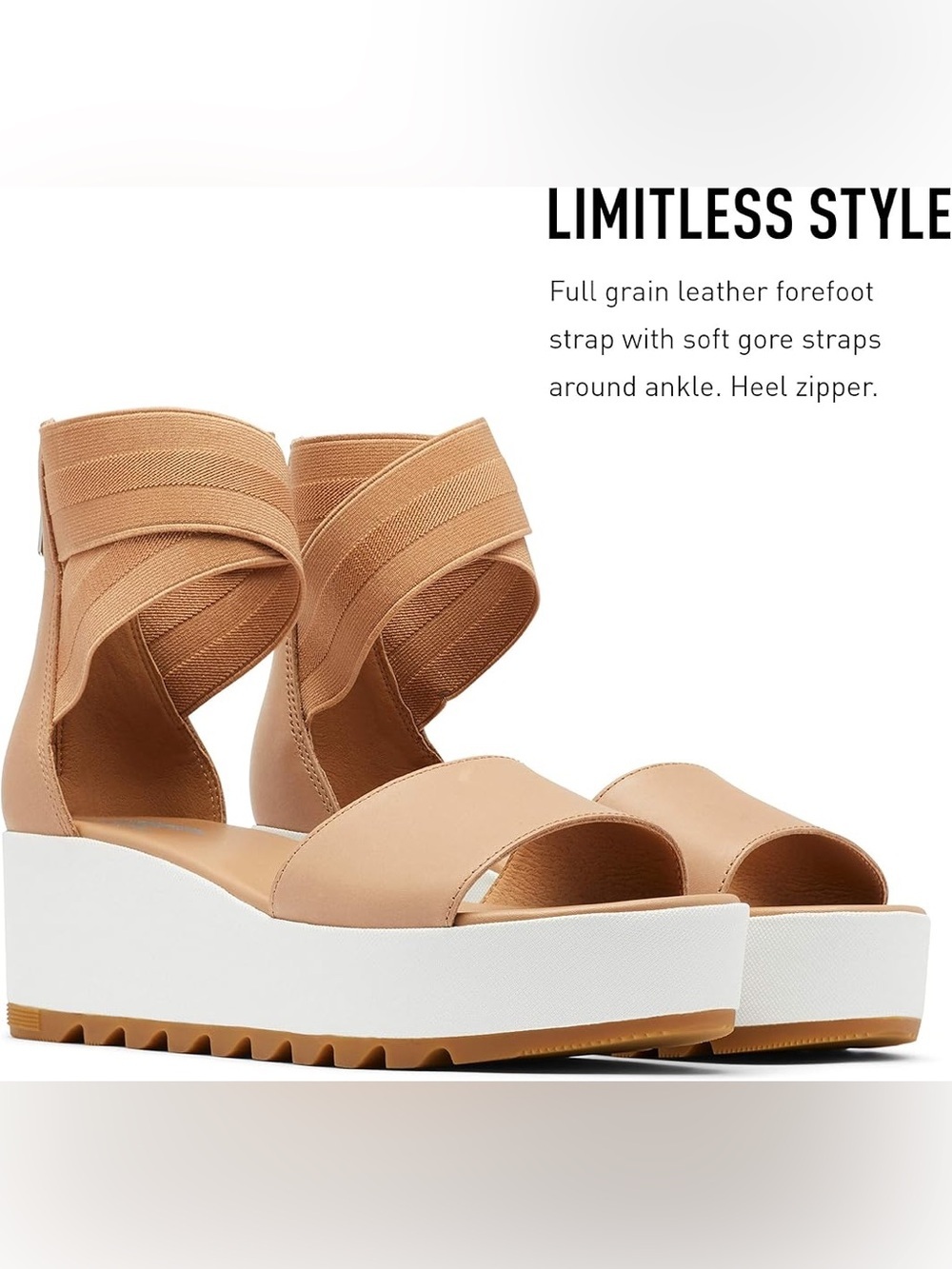 Sorel Women's Platform Sandals - Nude